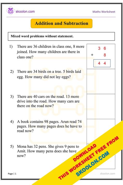addition and subtraction worded problems year 5|18 Word Problems For Year 5 .